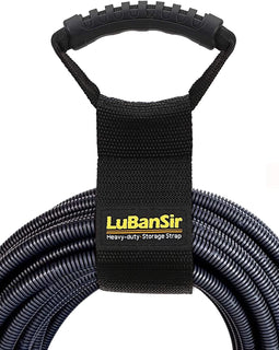 LuBanSir Extension Cord Storage Straps, 22" (2 Pack) Heavy-Duty Hook and Loop Straps with Carrying Handle fit Extension Cord, Garden Water Hoses and Garage Tool